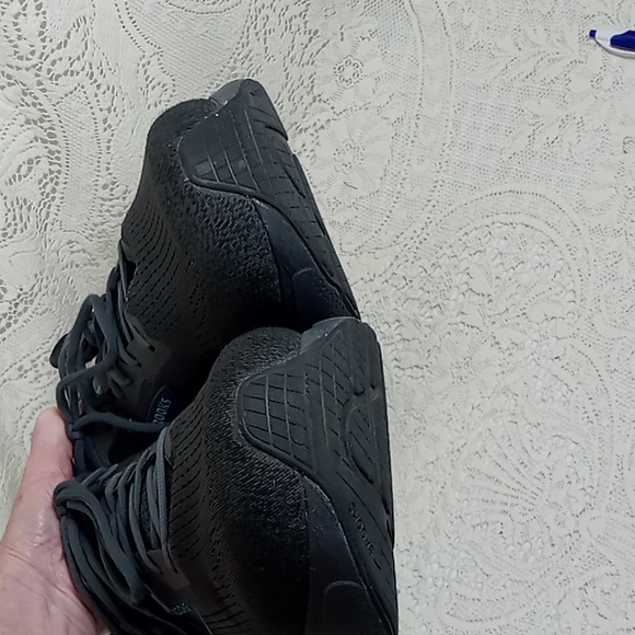 Brooks Ghost 2 MAX Black And Blue Running Shoes Size 14 4E - Picture 5 of 13